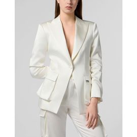 PHILIPP PLEIN PHILIPP PLEIN Satin Cargo Fit Blazer Women