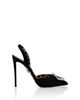 PHILIPP PLEIN PHILIPP PLEIN Satin Decollete Slingback Hi-Heels Crystal Hexagon Women - 3