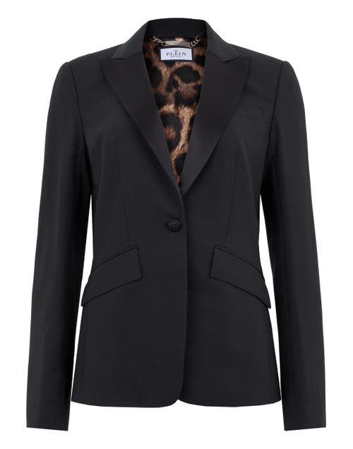 PHILIPP PLEIN PHILIPP PLEIN Single Breasted Fit Blazer Skull Women