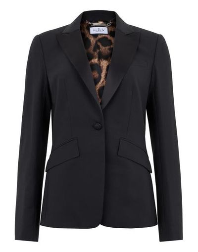 PHILIPP PLEIN PHILIPP PLEIN Single Breasted Fit Blazer Skull Women