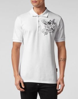 PHILIPP PLEIN PHILIPP PLEIN Slim Fit Polo Shirt Snake Men