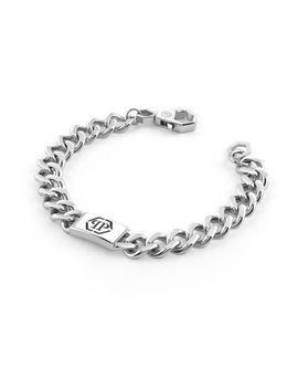 PHILIPP PLEIN PHILIPP PLEIN Stainless Steel Bracelet Plein Tag Men