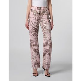 PHILIPP PLEIN PHILIPP PLEIN Straight Cut Jeans Butterfly Tattoo Women