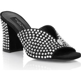 PHILIPP PLEIN PHILIPP PLEIN Suede Platform Sandals Strass Women