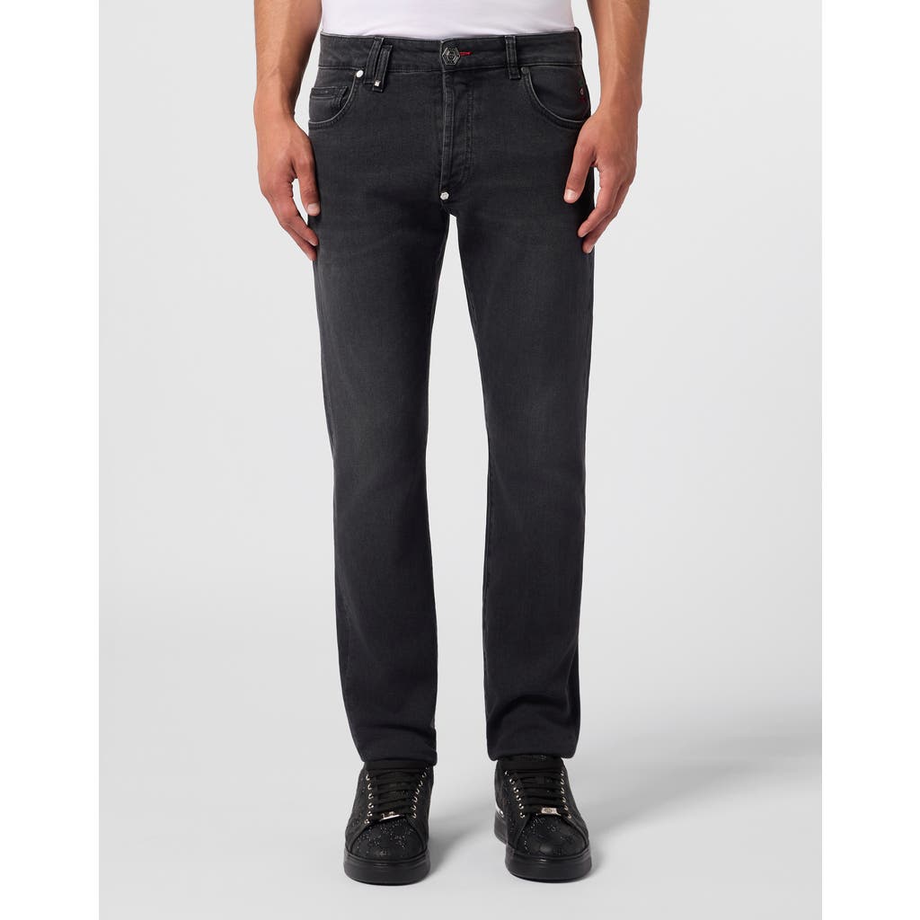 PHILIPP PLEIN PHILIPP PLEIN Super Straight Cut Jeans Basic Men