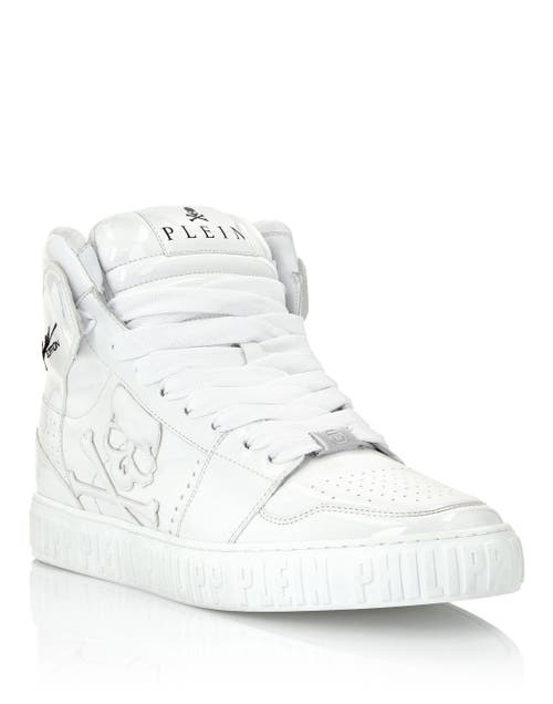 PHILIPP PLEIN PHILIPP PLEIN Super Street Hi-Top Sneakers Skull&Amp;Bones Unisex