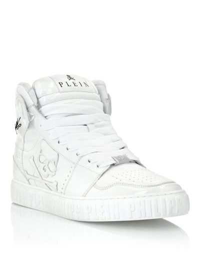PHILIPP PLEIN PHILIPP PLEIN Super Street Hi-Top Sneakers Skull&Amp;Bones Unisex