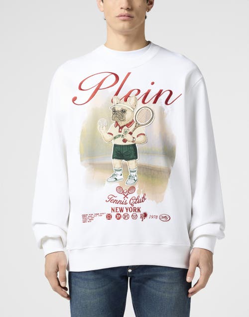 PHILIPP PLEIN PHILIPP PLEIN Sweatshirt New York Tennis Men
