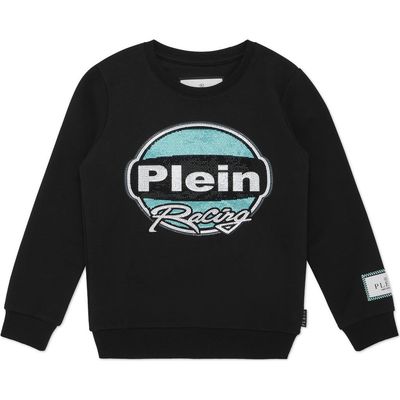 PHILIPP PLEIN PHILIPP PLEIN Sweatshirt Round Neck Ls Strass Racing Club Boy