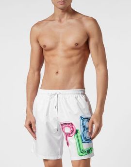 PHILIPP PLEIN PHILIPP PLEIN Swim Boxer Bombing Graffiti Men