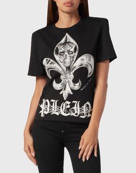 PHILIPP PLEIN PHILIPP PLEIN T-Shirt Round Neck Chrome Women