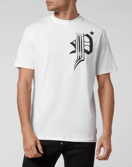 PHILIPP PLEIN PHILIPP PLEIN T-Shirt Round Neck Ss Skull Logo Men