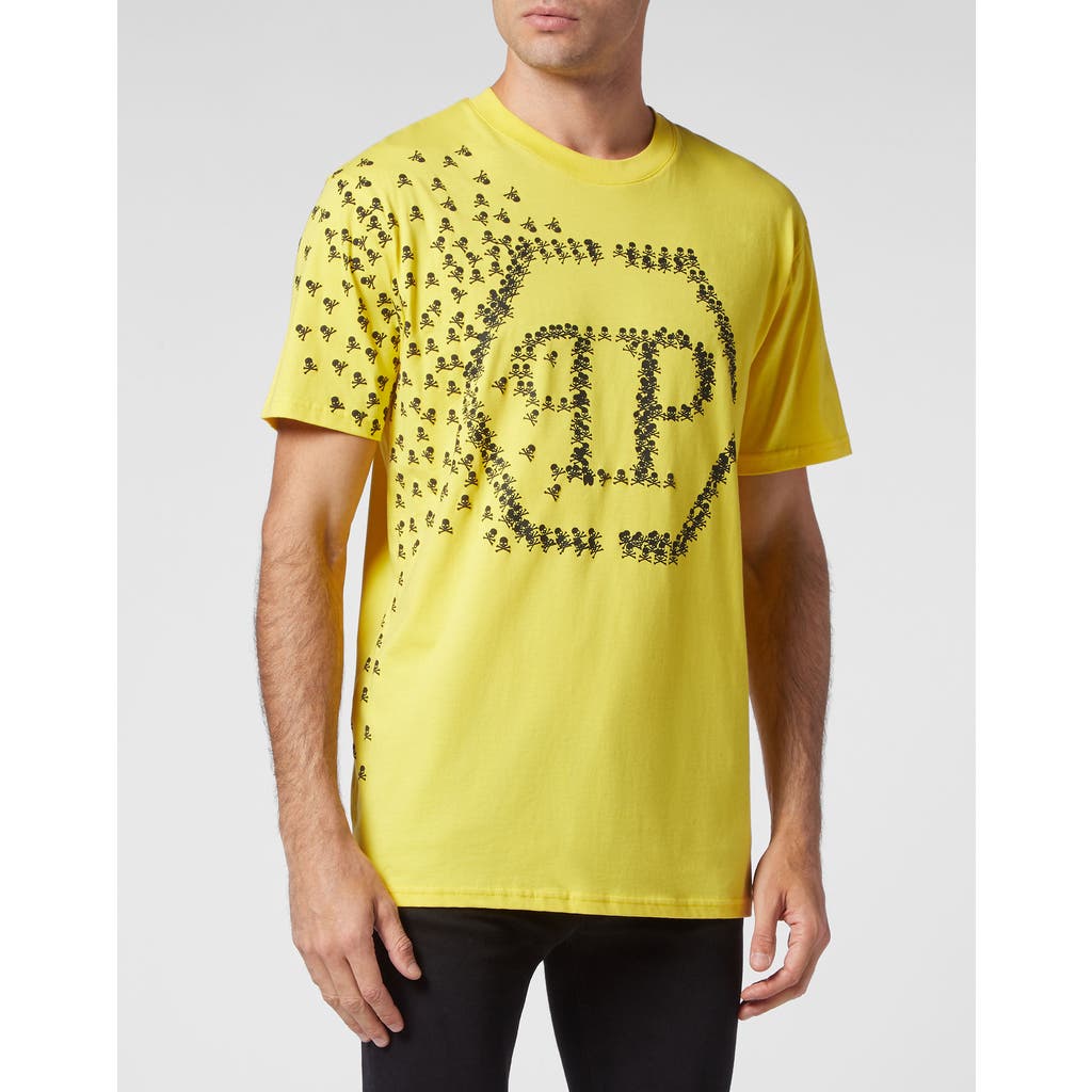 PHILIPP PLEIN PHILIPP PLEIN T-Shirt Round Neck Ss Skull&Bones Men