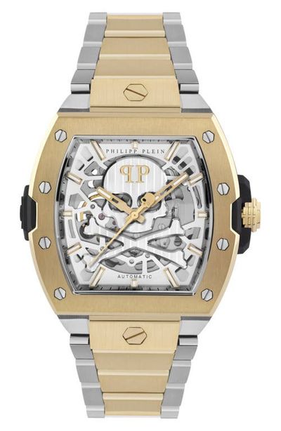 PHILIPP PLEIN PHILIPP PLEIN The $keleton 2.0 Automatic Bracelet Watch, 44mm