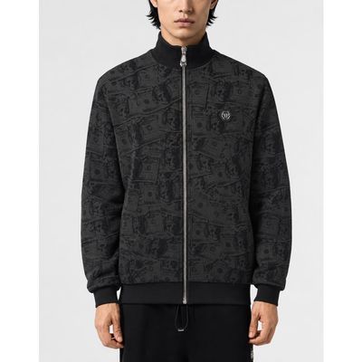 PHILIPP PLEIN PHILIPP PLEIN Tracksuit Jacket All-Over Dollar Men