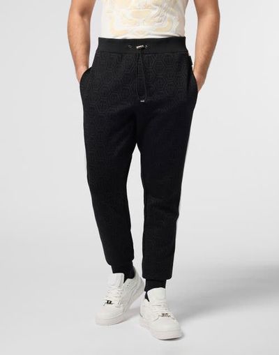 PHILIPP PLEIN PHILIPP PLEIN Tracksuit Joggers Jacquard Monogram Men