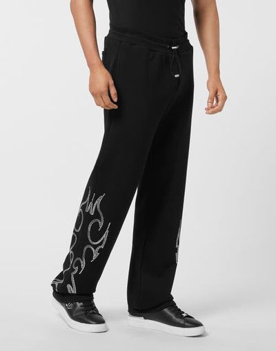 PHILIPP PLEIN PHILIPP PLEIN Tracksuit Trousers Texas Studs Men
