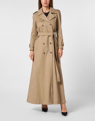 PHILIPP PLEIN PHILIPP PLEIN Trench Coat Monogram Women
