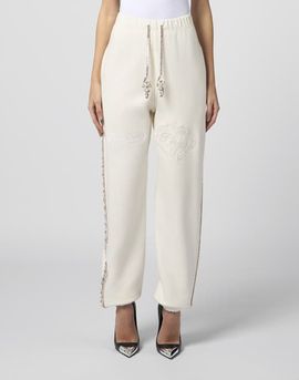 PHILIPP PLEIN PHILIPP PLEIN Washed Joggers Tennis Club Crystals Women