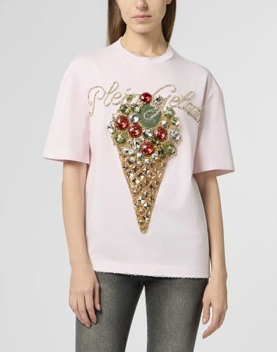 PHILIPP PLEIN PHILIPP PLEIN Washed Man Fit T-Shirt Gelato Women