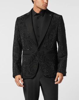 PHILIPP PLEIN PHILIPP PLEIN Wool Blazer Lord Fit Studs &Amp; Stones Stones Men