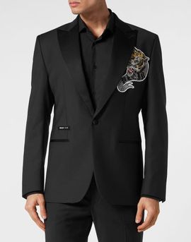 PHILIPP PLEIN PHILIPP PLEIN Wool Blazer Lord Fit Tattoo Men