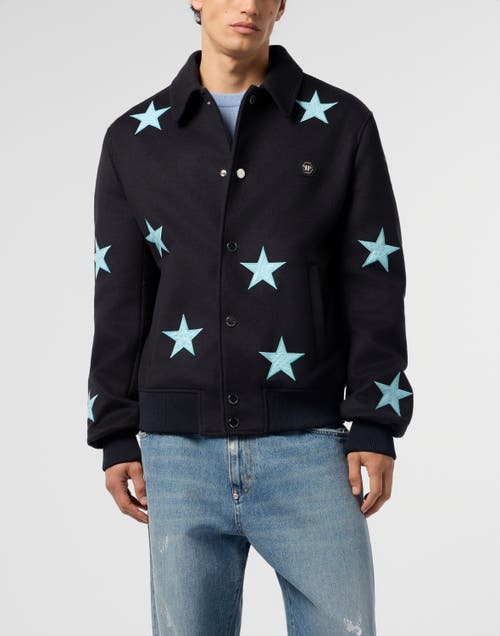 PHILIPP PLEIN PHILIPP PLEIN Wool Coster Jacket Cocco Stars Men