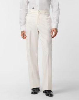 PHILIPP PLEIN PHILIPP PLEIN Wool Wide Leg Trousers Men