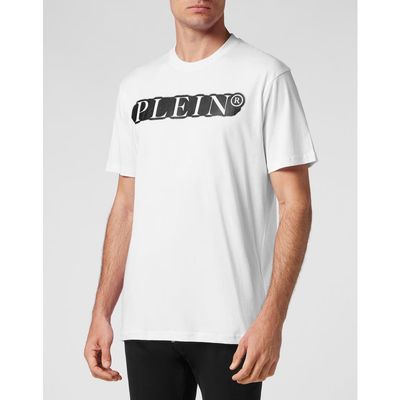 PHILIPP PLEIN T-Shirt Round Neck Ss Spray Effect Print Philipp Plein Tm Men