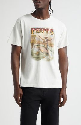 PHIPPS PHIPPS Fish Rider Graphic T-Shirt