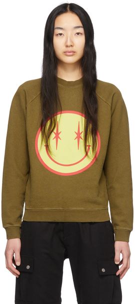 PHIPPS PHIPPS SSENSE Exclusive Green Organic Cotton Sweatshirt