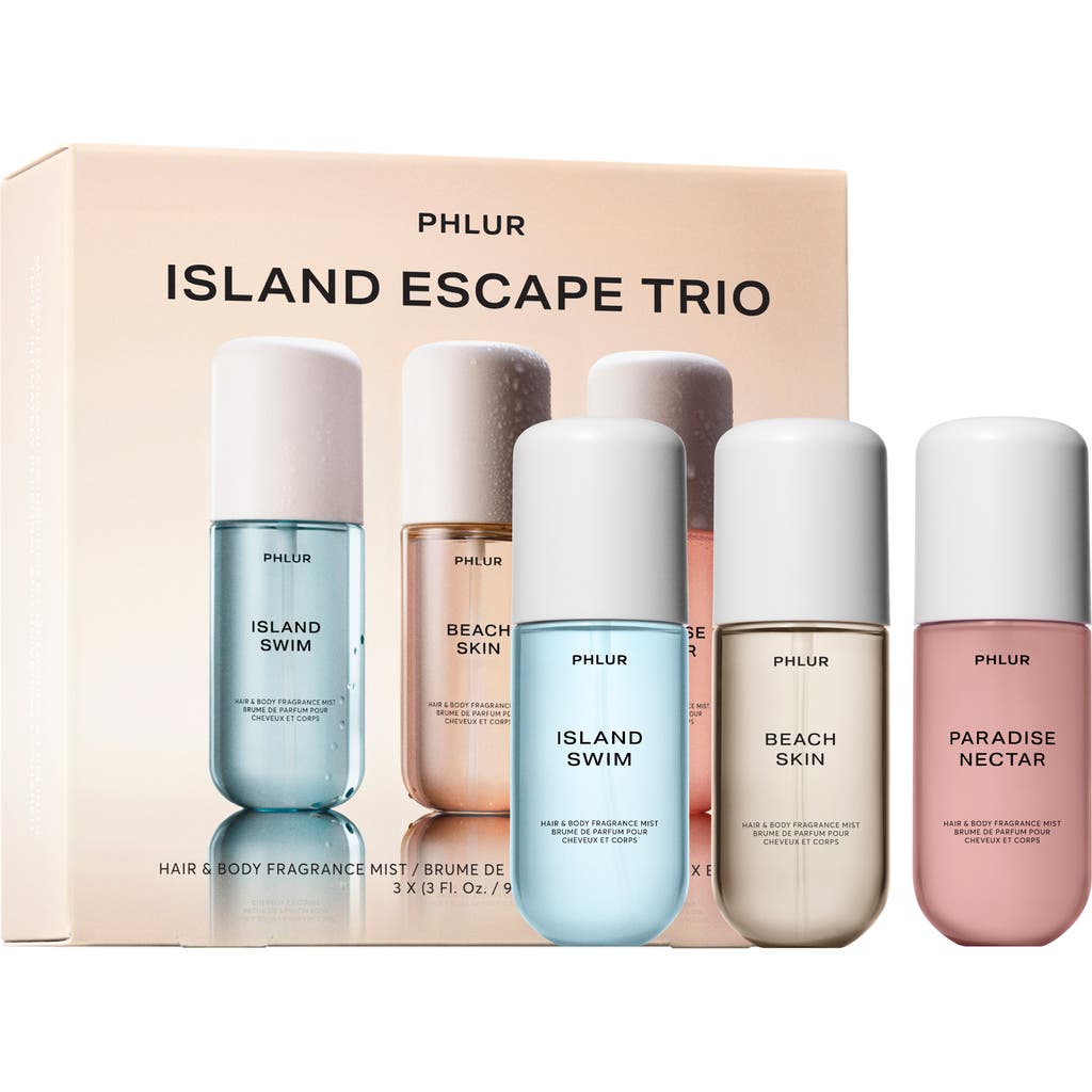 PHLUR PHLUR Island Escape Fragrance Mist Trio 