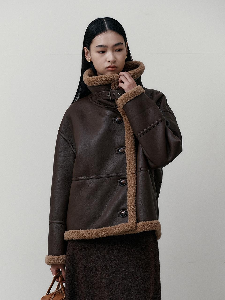 PIA STUDIO BA Base Mustang Jacket [Brown]