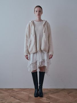 PIA STUDIO BA_Three layer pattern skirt_2color