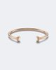 Piaget Piaget Posession 18kt rose gold cuff bracelet with mother-of-pearl and diamonds - 1