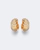 Piaget Piaget Possession Décor Palace 18kt rose gold hoop earrings with diamonds - 1