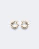 Piaget Piaget Possession Décor Palace 18kt rose gold hoop earrings with diamonds - 4