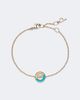 Piaget Piaget Possession Vibrant Palace 18kt rose gold bracelet with turquoise and diamond - 1