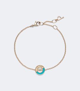 Piaget Piaget Possession Vibrant Palace 18kt rose gold bracelet with turquoise and diamond