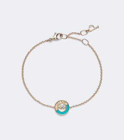 Piaget Piaget Possession Vibrant Palace 18kt rose gold bracelet with turquoise and diamond