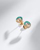 Piaget Piaget Possession Vibrant Palace 18kt rose gold earrings with turquoise and diamonds - 5