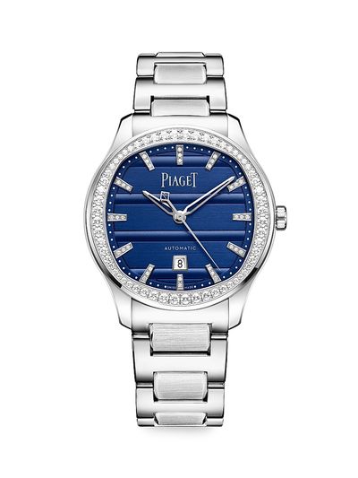 Piaget Women's Piaget Polo Stainless Steel & 1.04 TCW Diamond Signature Date Watch/36MM
