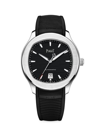 Piaget Women's Piaget Polo Stainless Steel & Rubber Date Watch