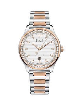 Piaget Women's Polo Two-Tone Stainless Steel & 1.04 TCW Diamond Bracelet Watch/36MM