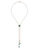 Piaget Women's Possession 18K Rose Gold, Malachite & Diamond Lariat Pendant Necklace - 1