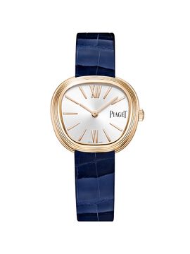Piaget Women's Sixtie 18K Rose Gold & Alligator Leather Strap Watch/29MM