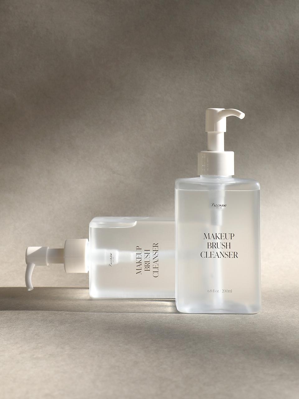Piccasso [Picaso] Makeup Brush Cleanser 200ml (+Beaker GIFT