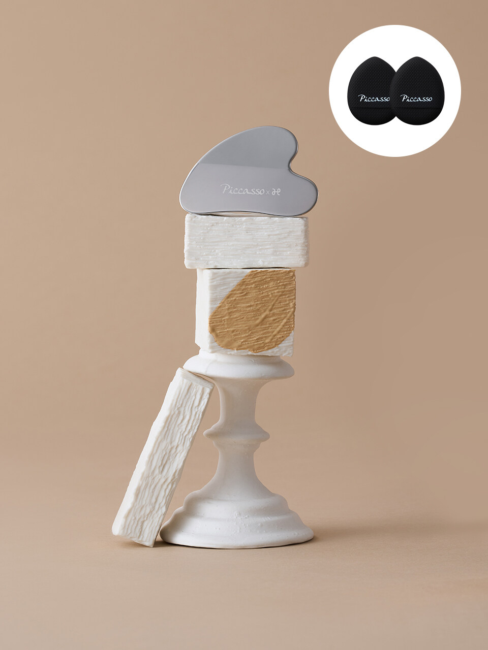 Piccasso [Piccasso x Ham Kyung Sik] Curved Makeup Spatula