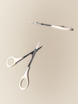 Piccasso Stainless Steel Professional Grade Precision Eyelash Scissors