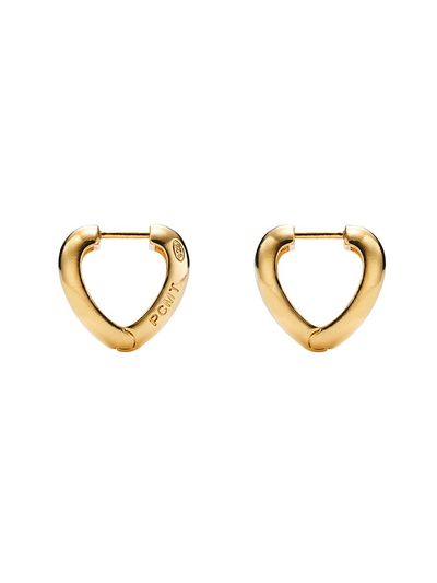 PICOMENT #006 Heart Ring Earring_Gold